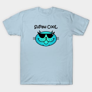 SuPaw CooL - Blue T-Shirt